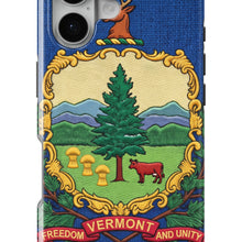 Vermont State Flag magnetic tough case for iPhone