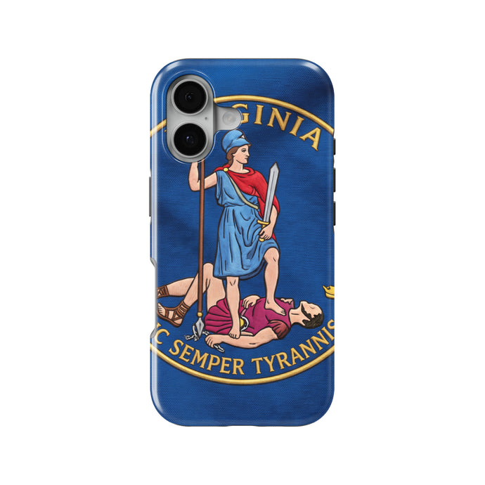 Virginia State Flag magnetic tough case for iPhone