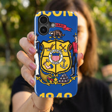 Wisconsin State Flag magnetic tough case for iPhone