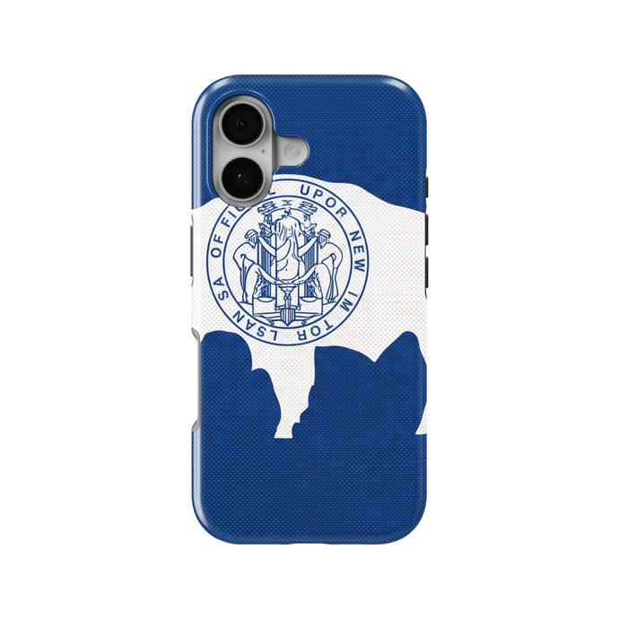 Wyoming State Flag magnetic tough case for iPhone