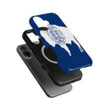 Wyoming State Flag magnetic tough case for iPhone