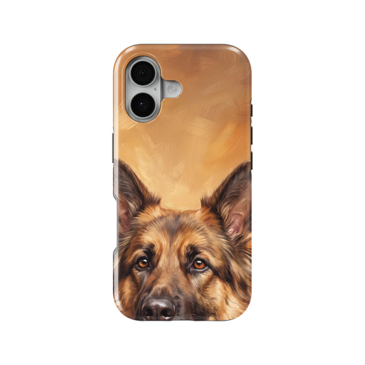 German Shepherd Portrait magnetic tough case for iPhone