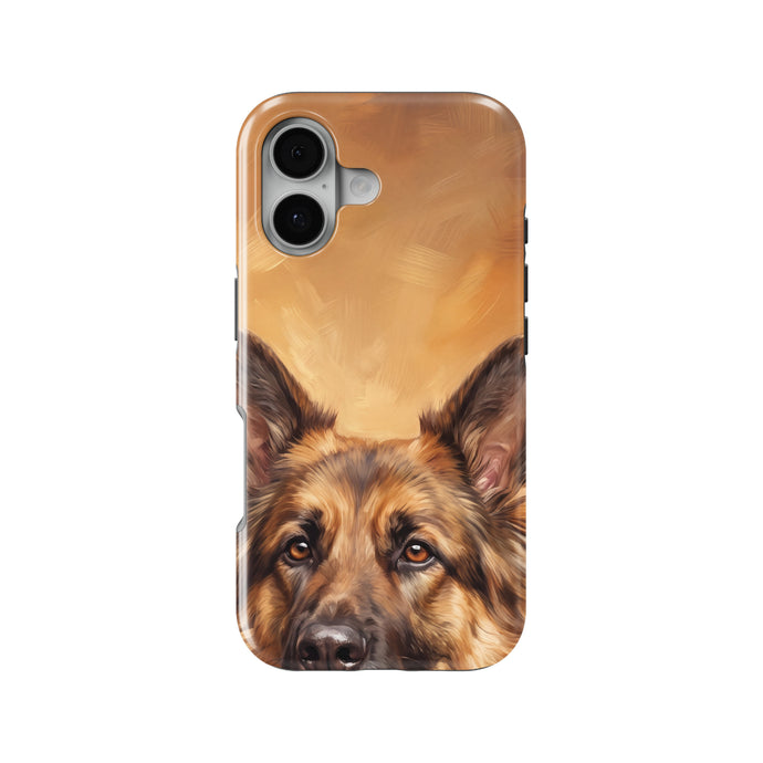 German Shepherd Portrait magnetic tough case for iPhone