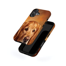 Golden Retriever Portrait magnetic tough case for iPhone