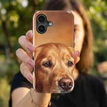 Golden Retriever Portrait magnetic tough case for iPhone