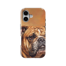 English Bulldog Portrait magnetic tough case for iPhone