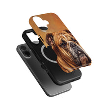 English Bulldog Portrait magnetic tough case for iPhone