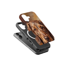 Dachshund Portrait magnetic tough case for iPhone