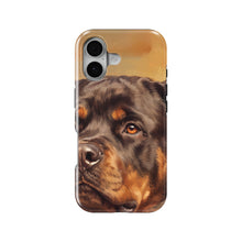 Rottweiler Portrait magnetic tough case for iPhone