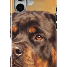 Rottweiler Portrait magnetic tough case for iPhone