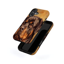 Rottweiler Portrait magnetic tough case for iPhone
