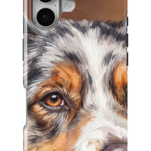 Australian Shepherd Portrait magnetic tough case for iPhone