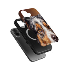 Australian Shepherd Portrait magnetic tough case for iPhone