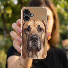Great Dane Portrait magnetic tough case for iPhone