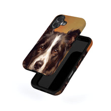 Border Collie Portrait magnetic tough case for iPhone