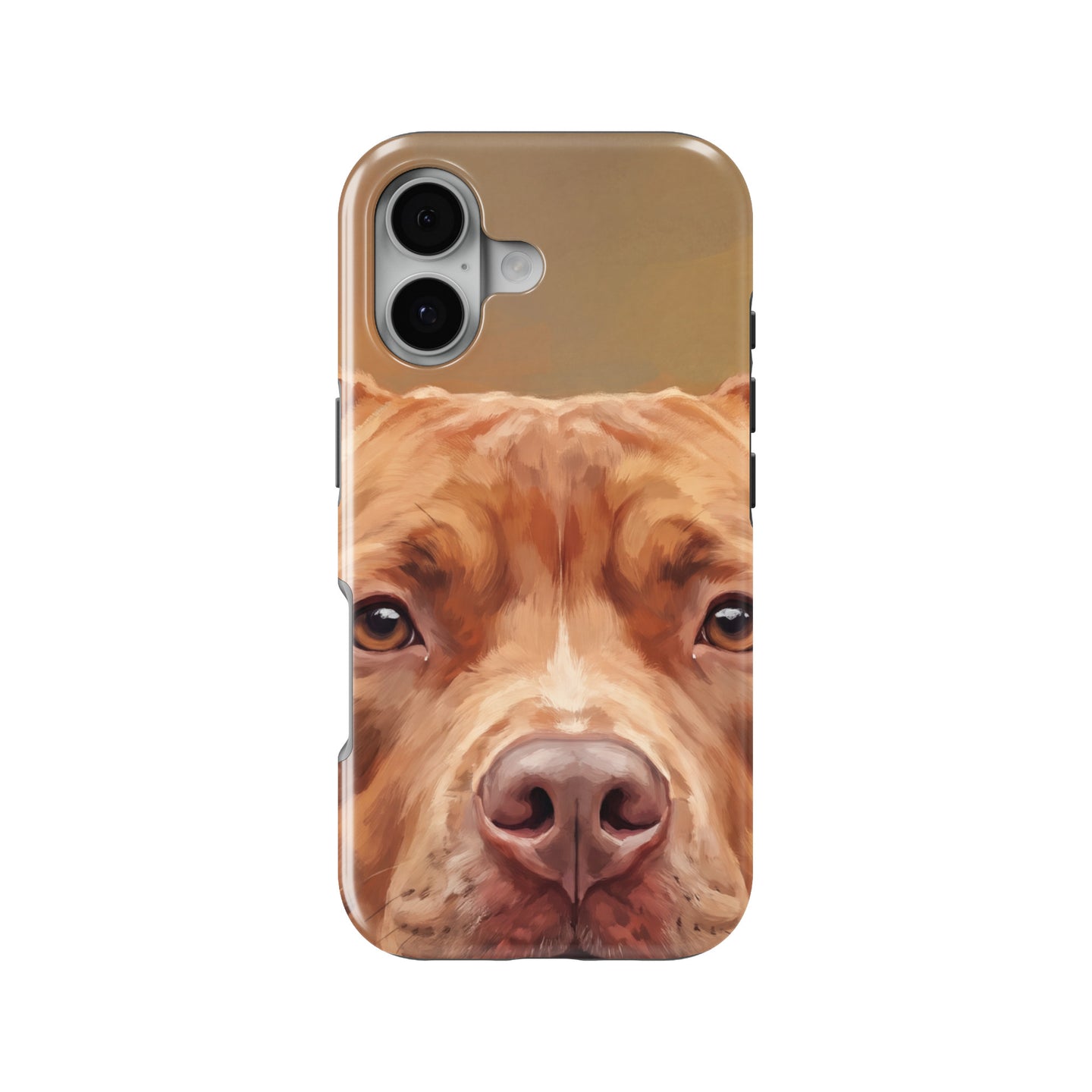 Pit Bull Portrait magnetic tough case for iPhone