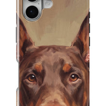 Doberman Portrait magnetic tough case for iPhone