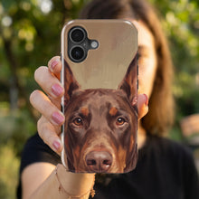 Doberman Portrait magnetic tough case for iPhone