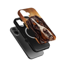 Bernese Mountain Dog Portrait magnetic tough case for iPhone