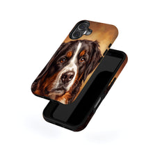 Bernese Mountain Dog Portrait magnetic tough case for iPhone
