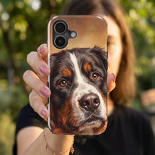 Bernese Mountain Dog Portrait magnetic tough case for iPhone