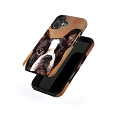 Boston Terrier Portrait magnetic tough case for iPhone