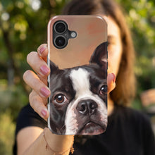 Boston Terrier Portrait magnetic tough case for iPhone