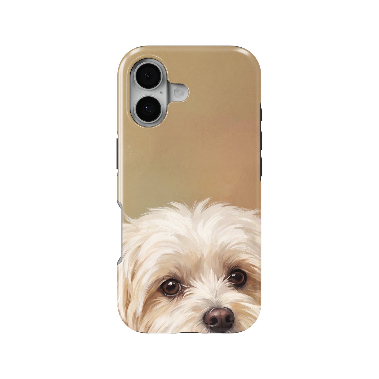 Maltese Portrait magnetic tough case for iPhone