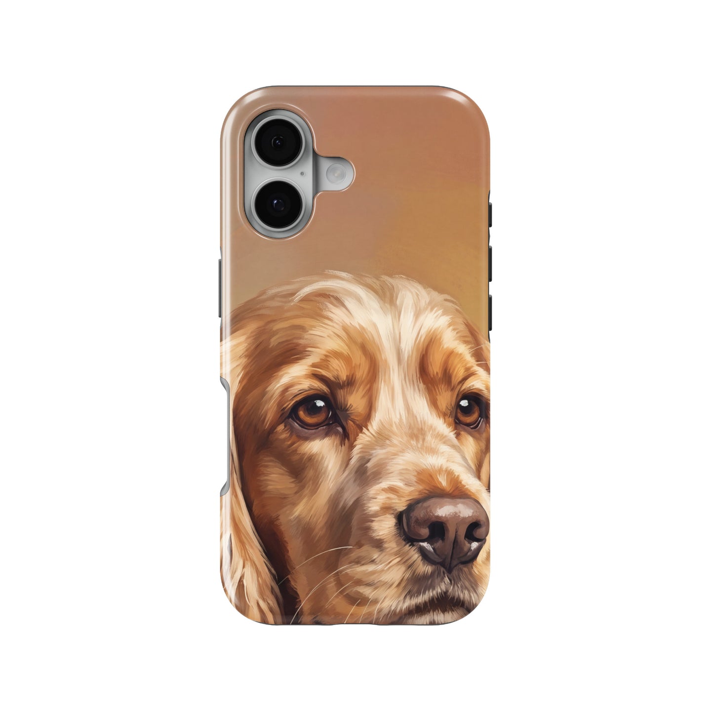 Cocker Spaniel Portrait magnetic tough case for iPhone