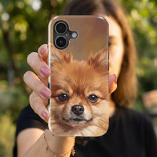 Pomeranian Portrait magnetic tough case for iPhone