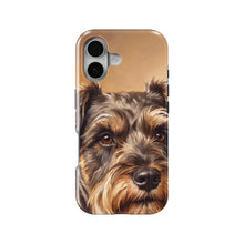 Schnauzer Portrait magnetic tough case for iPhone