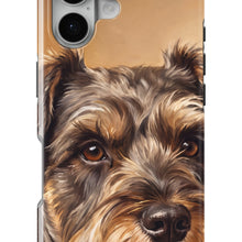 Schnauzer Portrait magnetic tough case for iPhone