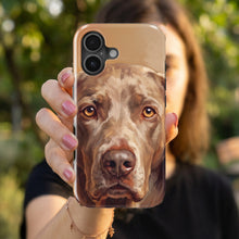 Weimaraner Portrait magnetic tough case for iPhone