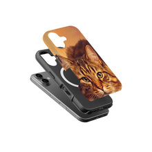 Tabby Cat Portrait magnetic tough case for iPhone
