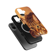 Tabby Cat Portrait magnetic tough case for iPhone
