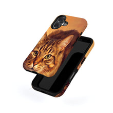 Tabby Cat Portrait magnetic tough case for iPhone