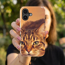 Tabby Cat Portrait magnetic tough case for iPhone
