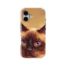 Siamese Cat Portrait magnetic tough case for iPhone