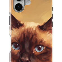 Siamese Cat Portrait magnetic tough case for iPhone