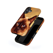 Siamese Cat Portrait magnetic tough case for iPhone