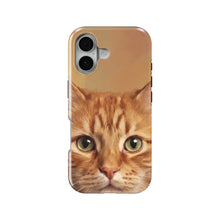 Orange Tabby Cat Portrait magnetic tough case for iPhone