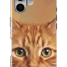 Orange Tabby Cat Portrait magnetic tough case for iPhone
