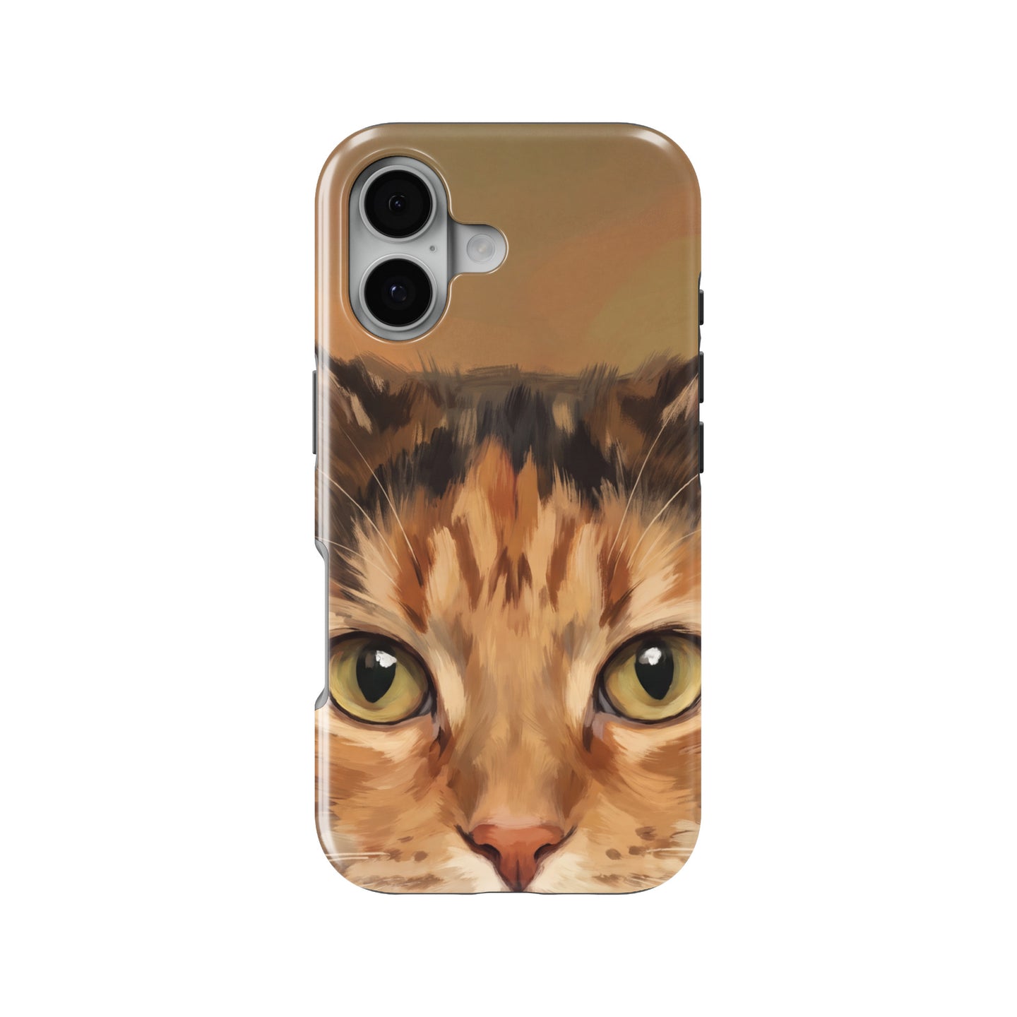 Calico Cat Portrait magnetic tough case for iPhone