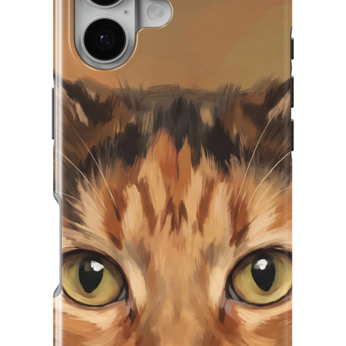 Calico Cat Portrait magnetic tough case for iPhone