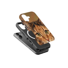 Calico Cat Portrait magnetic tough case for iPhone