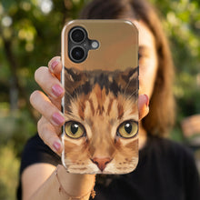 Calico Cat Portrait magnetic tough case for iPhone