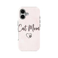 Cat Mom Heart Paw magnetic tough case for iPhone