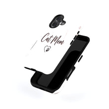 Cat Mom Heart Paw magnetic tough case for iPhone