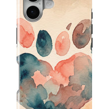 Watercolor Paw Heart magnetic tough case for iPhone