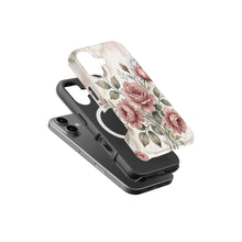Vintage Rose Bouquet magnetic tough case for iPhone